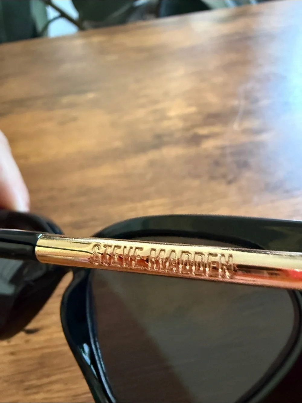 Black Cat-Eye Women's Sunglasses - Classic Style Steve Madden